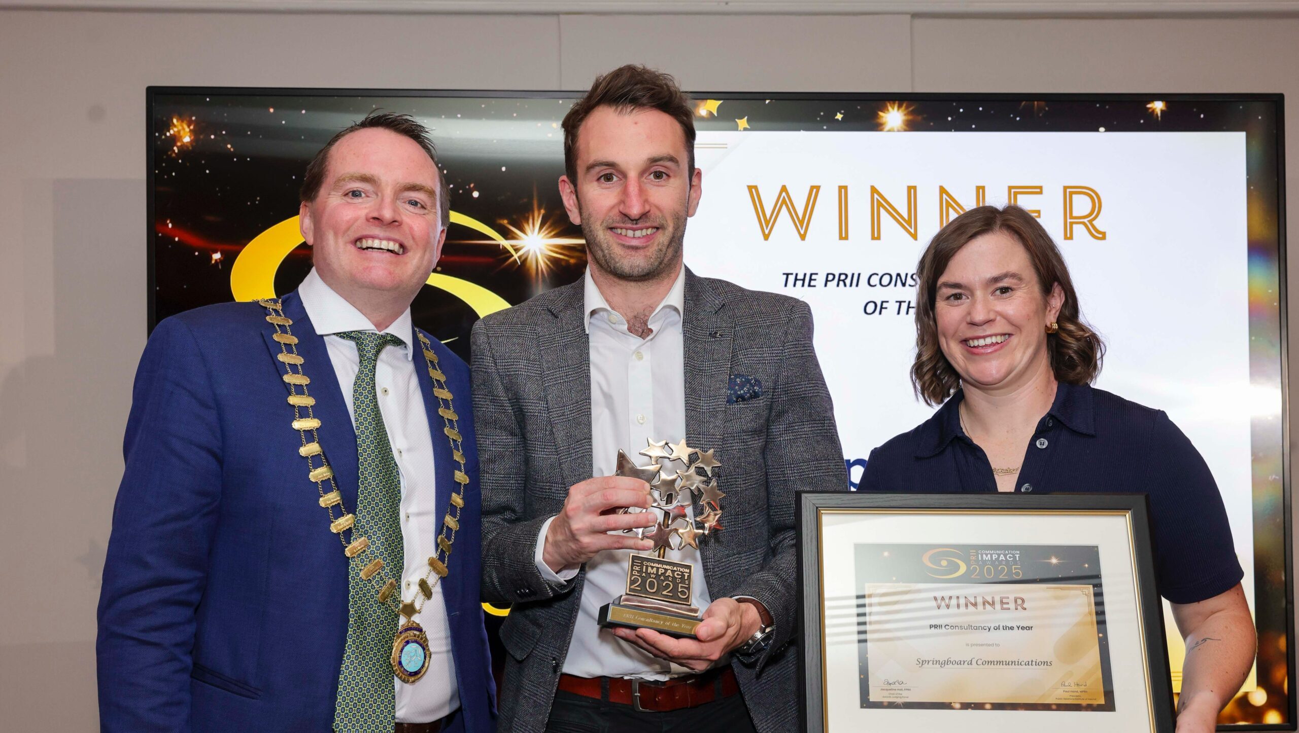 Springboard Communications Named PRII Consultancy Team of the Year
