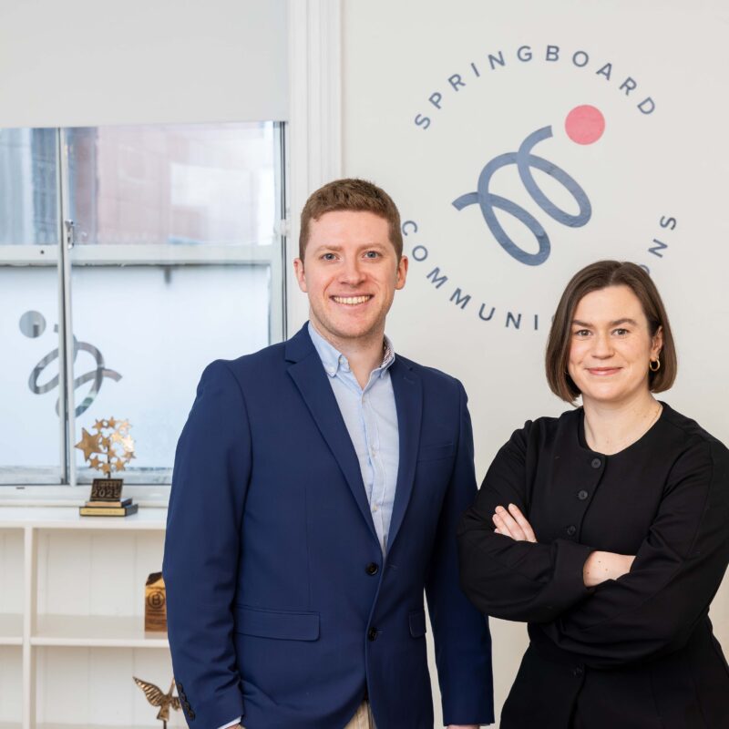 Sorcha Mac Mahon and Mark Harrington