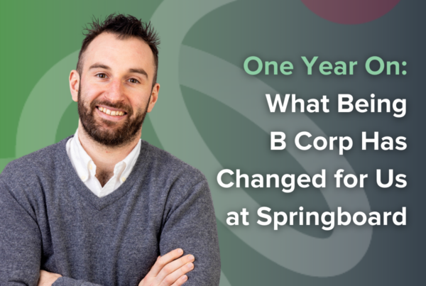 One Year On: B Corp